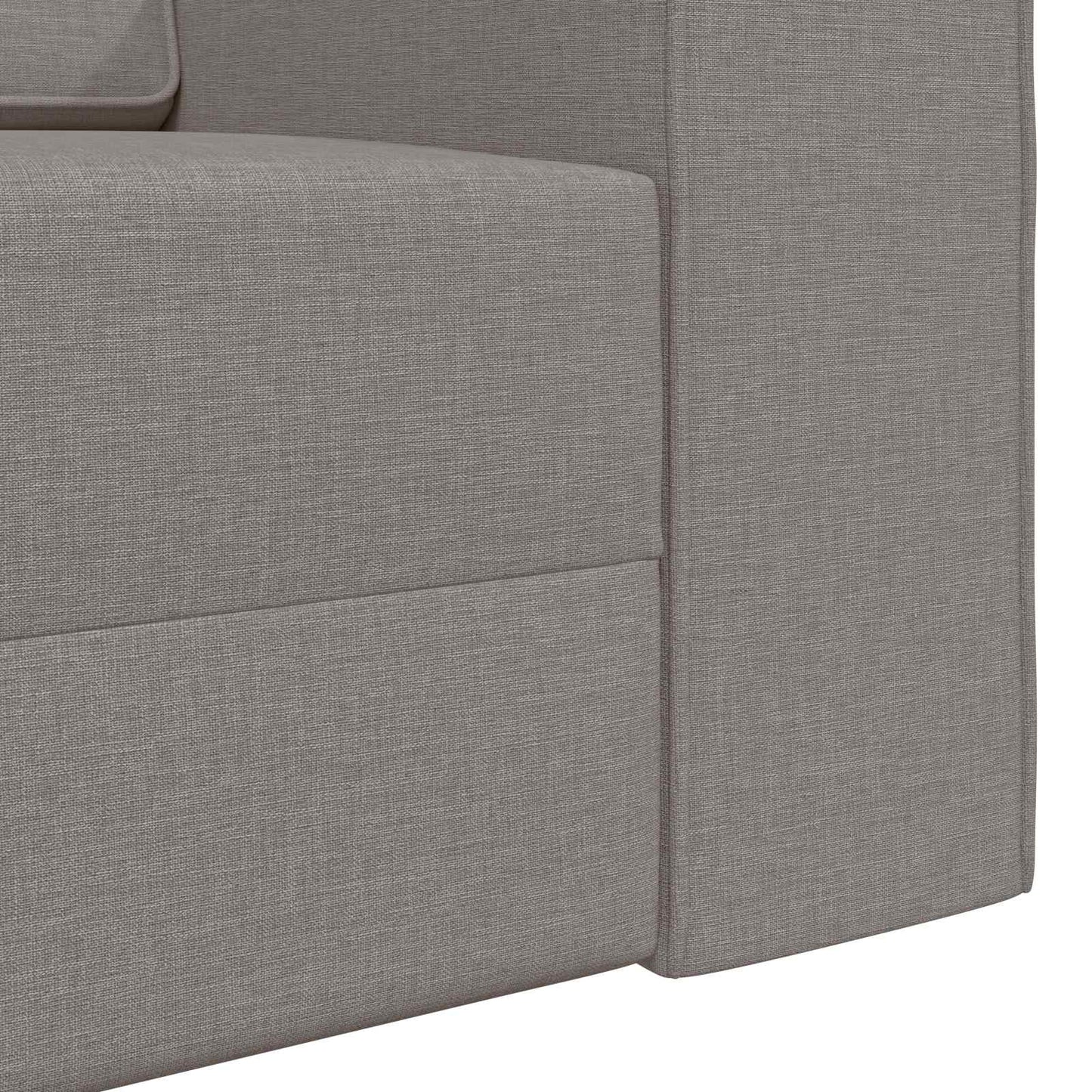 vidaXL Schlafsofa 200cm Taupe Stoff