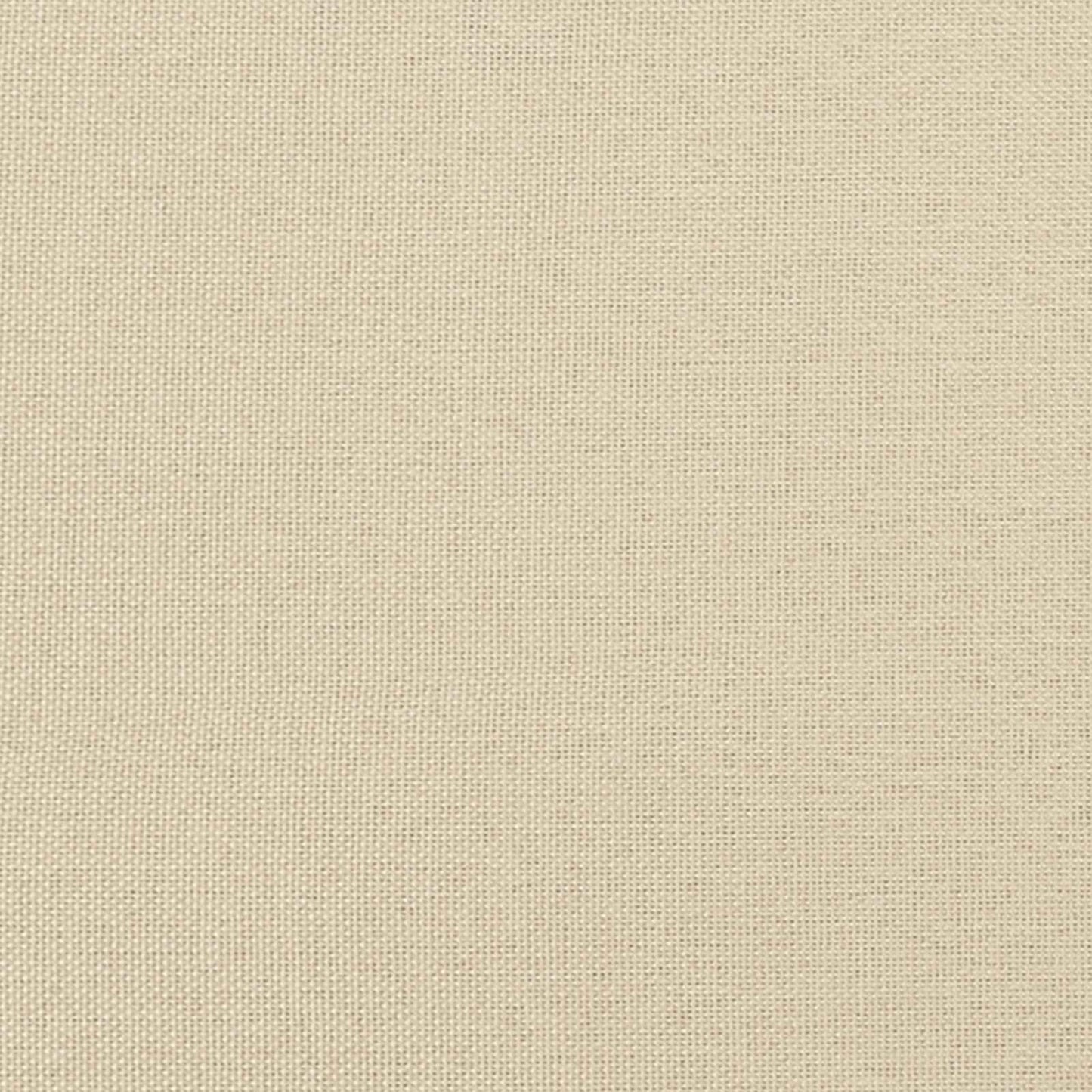 vidaXL Schlafsofa 200cm Creme Stoff