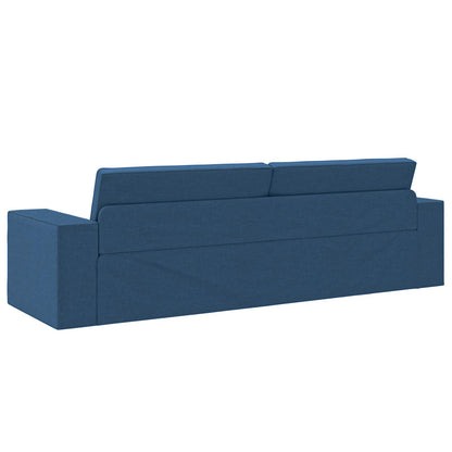 vidaXL Schlafsofa 200cm Marineblau Stoff