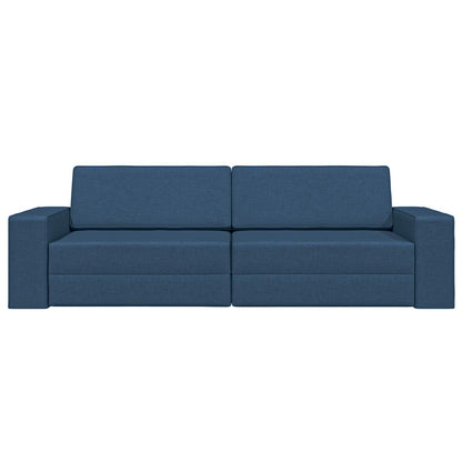 vidaXL Schlafsofa 200cm Marineblau Stoff