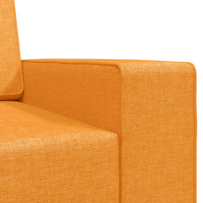 vidaXL Schlafsofa 200cm Dunkelgelb Stoff