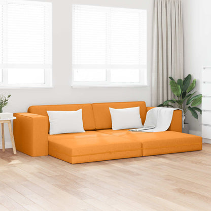 vidaXL Schlafsofa 200cm Dunkelgelb Stoff