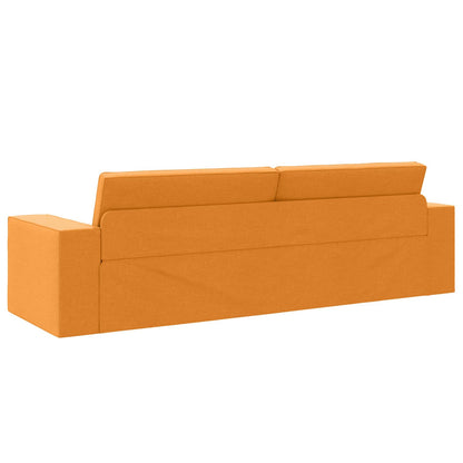 vidaXL Schlafsofa 200cm Dunkelgelb Stoff