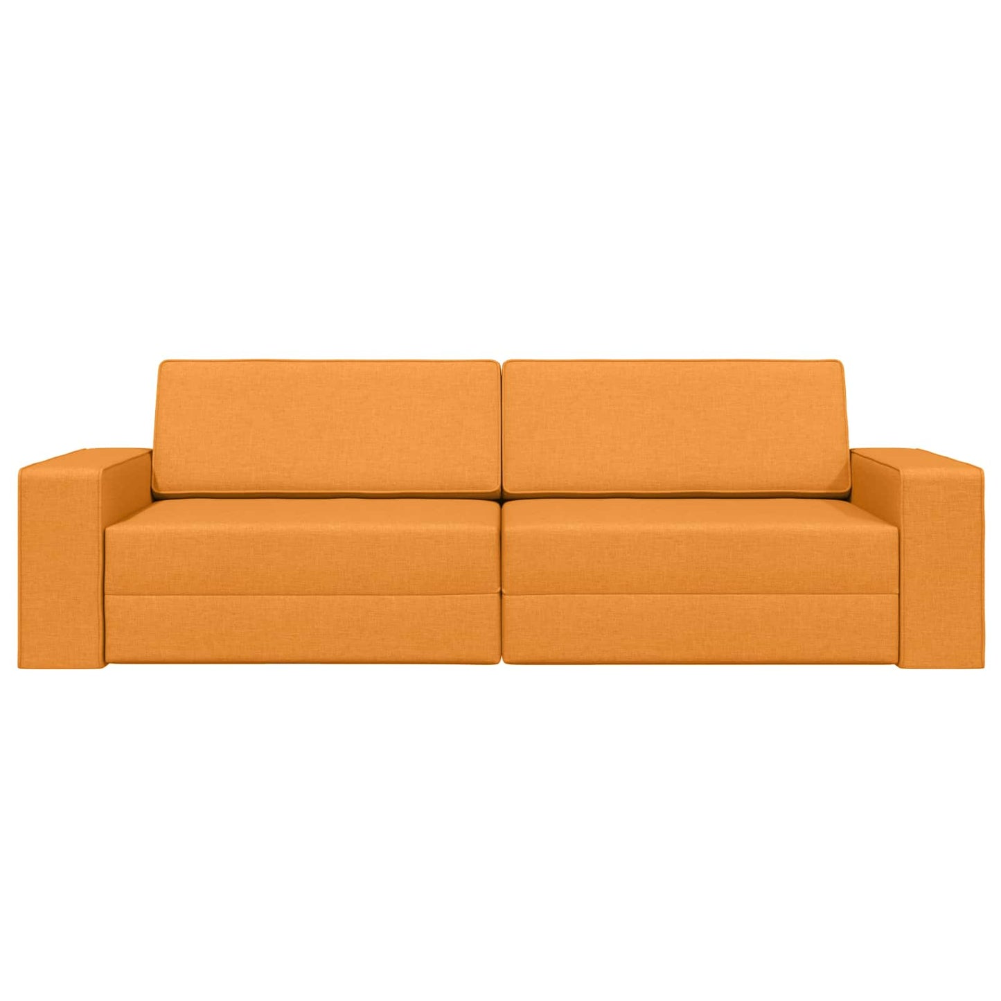 vidaXL Schlafsofa 200cm Dunkelgelb Stoff