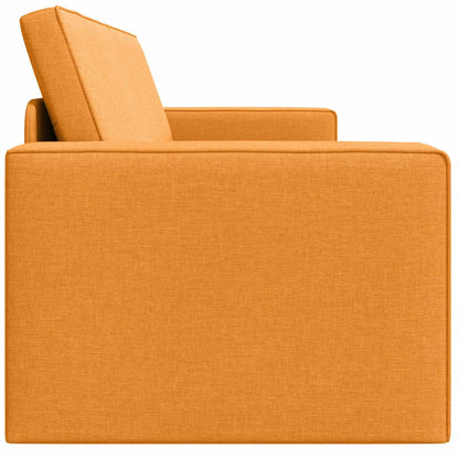 vidaXL Schlafsofa 200cm Dunkelgelb Stoff