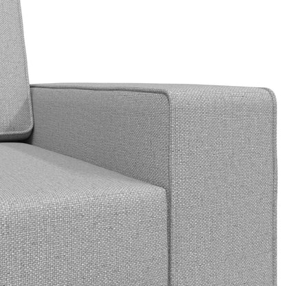 vidaXL Schlafsofa 200cm Wolkengrau Stoff