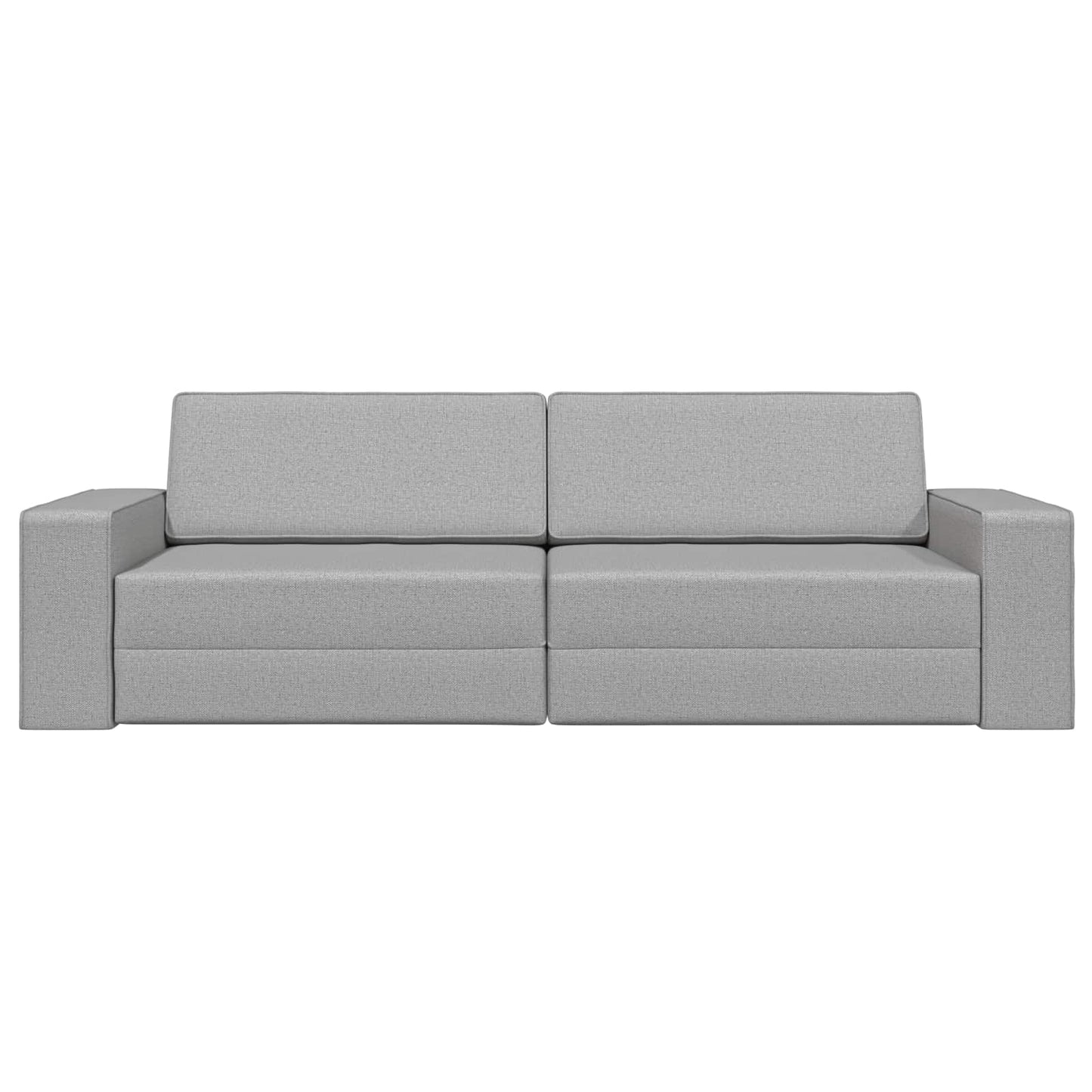 vidaXL Schlafsofa 200cm Wolkengrau Stoff