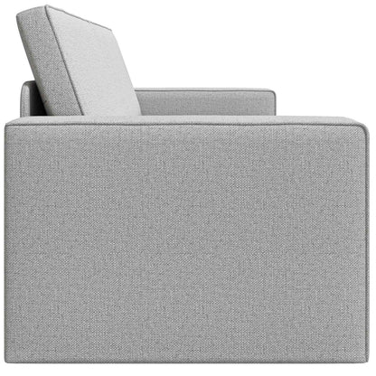 vidaXL Schlafsofa 200cm Wolkengrau Stoff