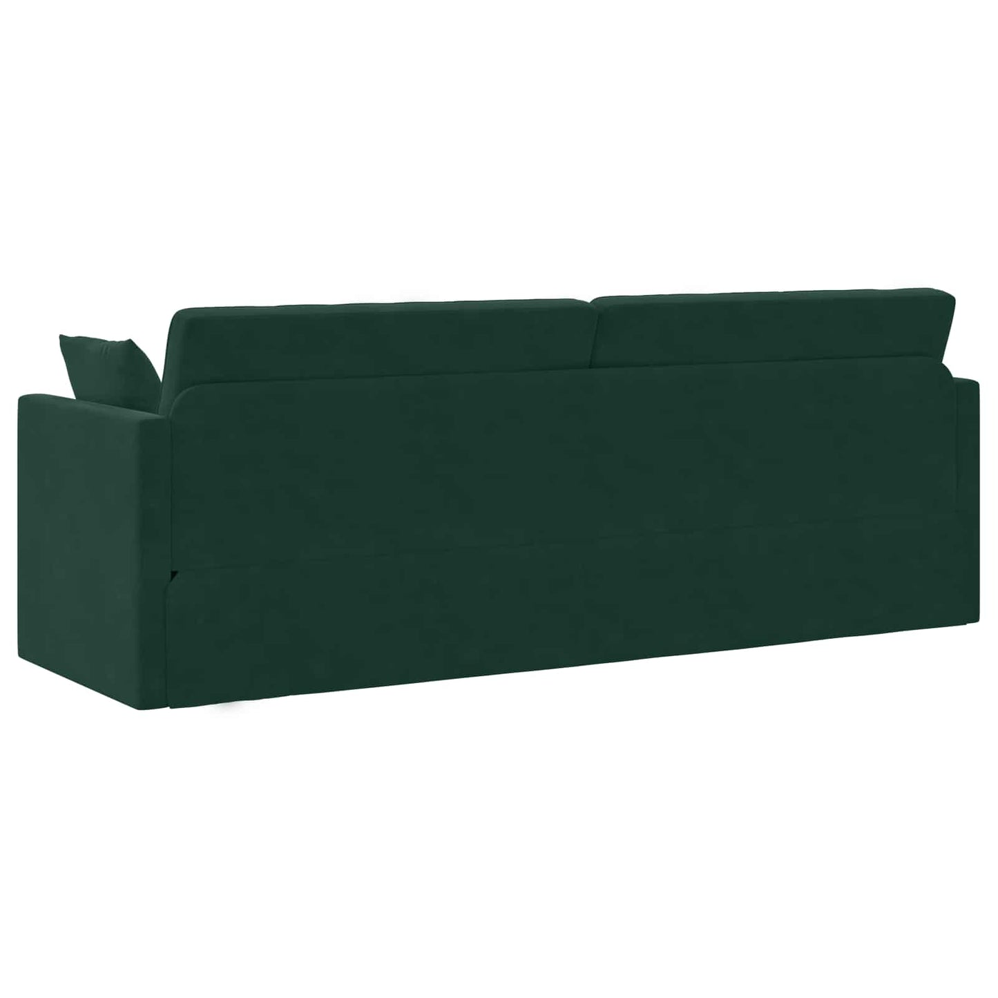vidaXL Boden-Sofa-Bett 200cm Dunkelgrün Samt