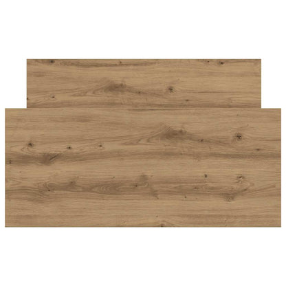 vidaXL Bettgestell ohne Matratze Artisan-Eiche 90x200cm Holzwerkstoff