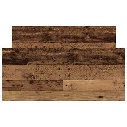vidaXL Bettgestell ohne Matratze Altholz-Optik 90x190cm Holzwerkstoff