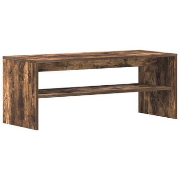 Meuble TV vidaXL chêne fumé 100x40x40 cm bois d'ingénierie