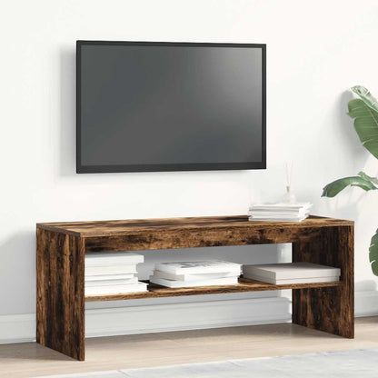 vidaXL TV-Schrank Räuchereiche 100x40x40 cm Holzwerkstoff