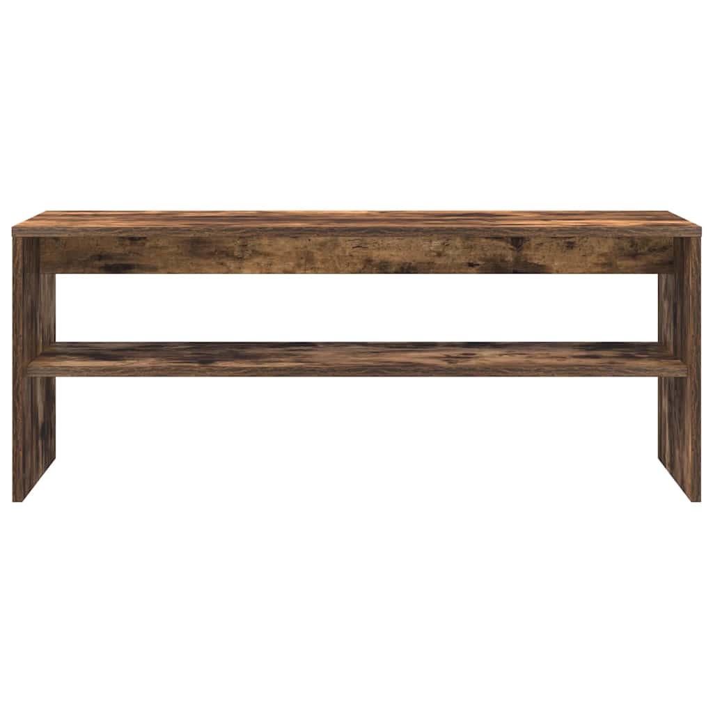 vidaXL TV-Schrank Räuchereiche 100x40x40 cm Holzwerkstoff
