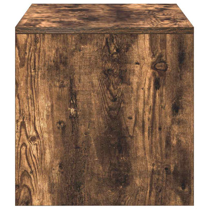 vidaXL TV-Schrank Räuchereiche 100x40x40 cm Holzwerkstoff