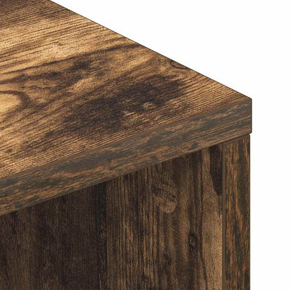 vidaXL TV-Schrank Räuchereiche 100x40x40 cm Holzwerkstoff