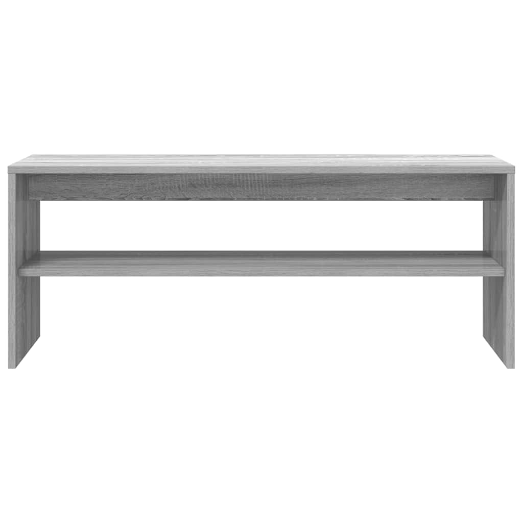 TV-Schrank Grau Sonoma 100x40x40 cm Holzwerkstoff
