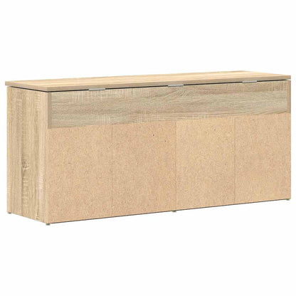 Schuhbank Sonoma-Eiche 102x30,5x45 cm Holzwerkstoff