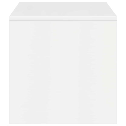 vidaXL TV-Schrank Hochglanz-Weiß 100x40x40 cm Holzwerkstoff