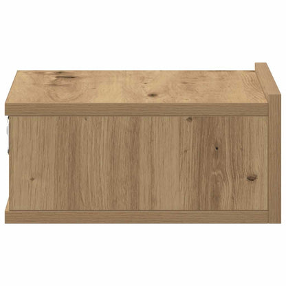 vidaXL Nachttisch Hängend Artisan-Eiche 40x32x15 cm Holzwerkstoff