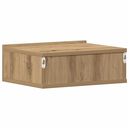 vidaXL Nachttisch Hängend Artisan-Eiche 40x32x15 cm Holzwerkstoff