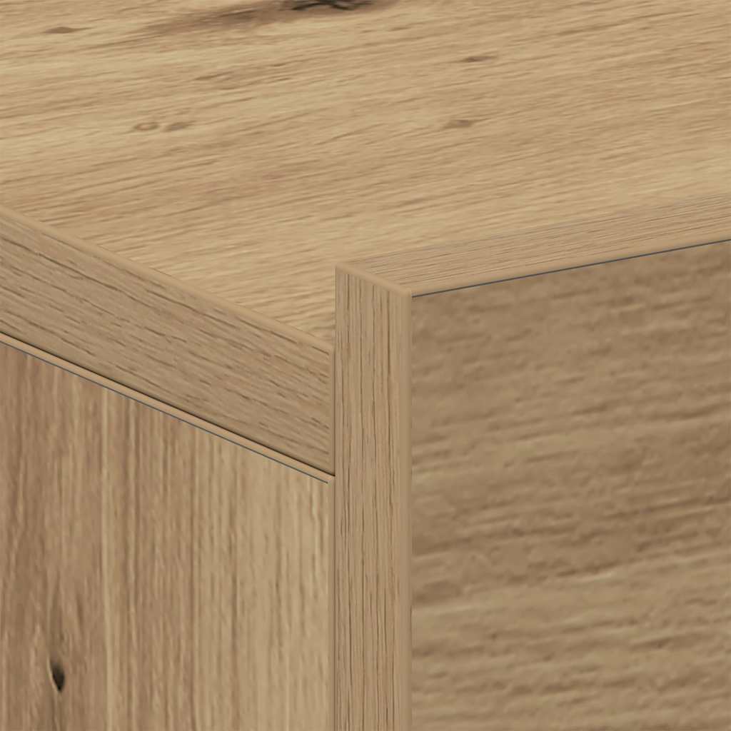 vidaXL Nachttisch Hängend Artisan-Eiche 40x32x15 cm Holzwerkstoff