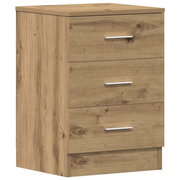 vidaXL Nachttisch Artisan-Eiche 38x35x55 cm Holzwerkstoff