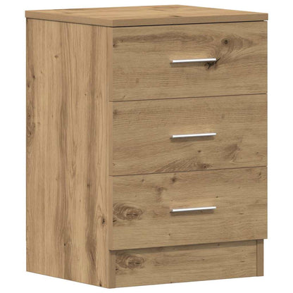vidaXL Nachttisch Artisan-Eiche 38x35x55 cm Holzwerkstoff