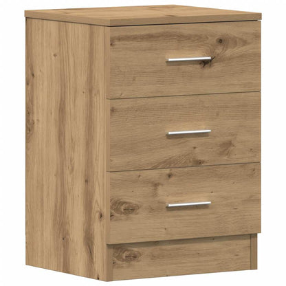 vidaXL Nachttisch Artisan-Eiche 38x35x55 cm Holzwerkstoff