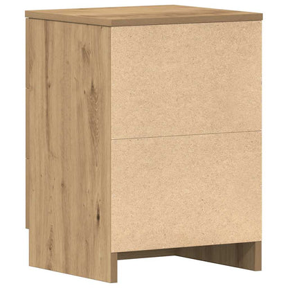 vidaXL Nachttisch Artisan-Eiche 38x35x55 cm Holzwerkstoff