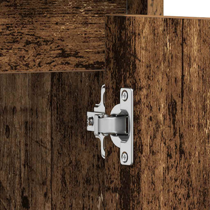 vidaXL Waschbeckenunterschrank Altholz-Optik 60x33x60 cm Holzwerkstoff
