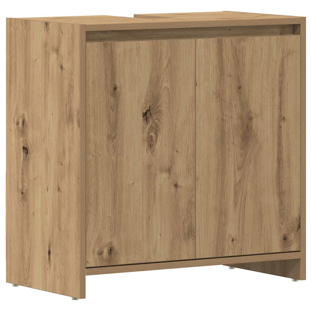 Meuble sous-lavabo chêne artisan 60x33x60 cm vidaXL