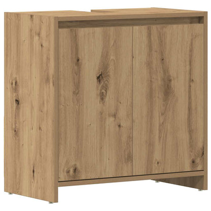Meuble sous-lavabo chêne artisan 60x33x60 cm vidaXL