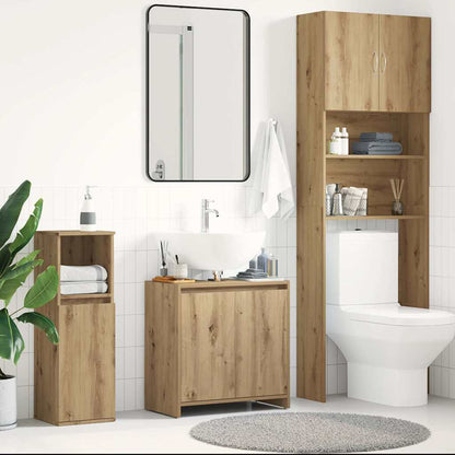 Meuble sous-lavabo chêne artisan 60x33x60 cm vidaXL