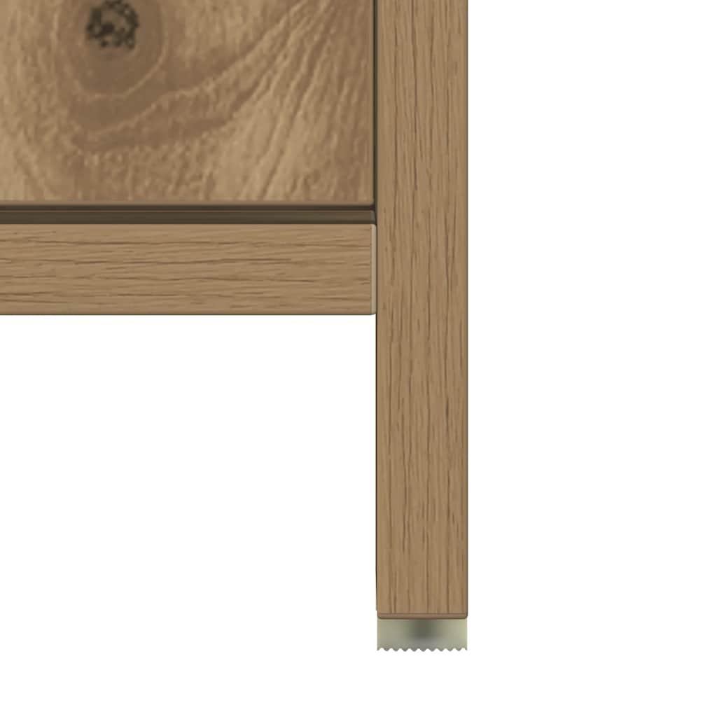 Meuble sous-lavabo chêne artisan 60x33x60 cm vidaXL