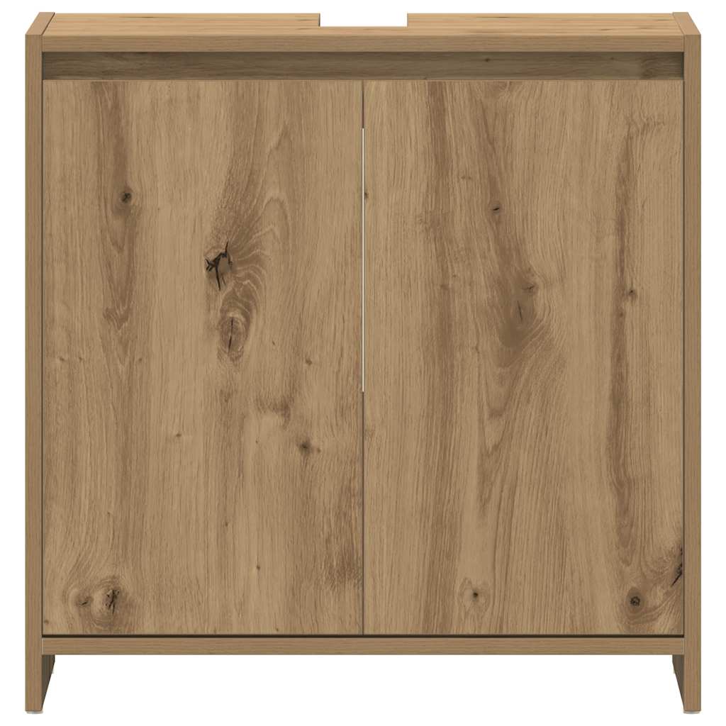 Meuble sous-lavabo chêne artisan 60x33x60 cm vidaXL