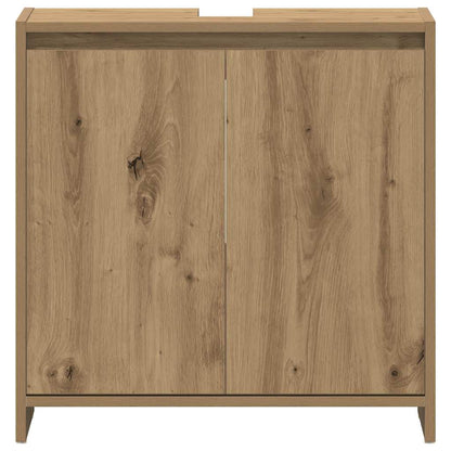 Meuble sous-lavabo chêne artisan 60x33x60 cm vidaXL