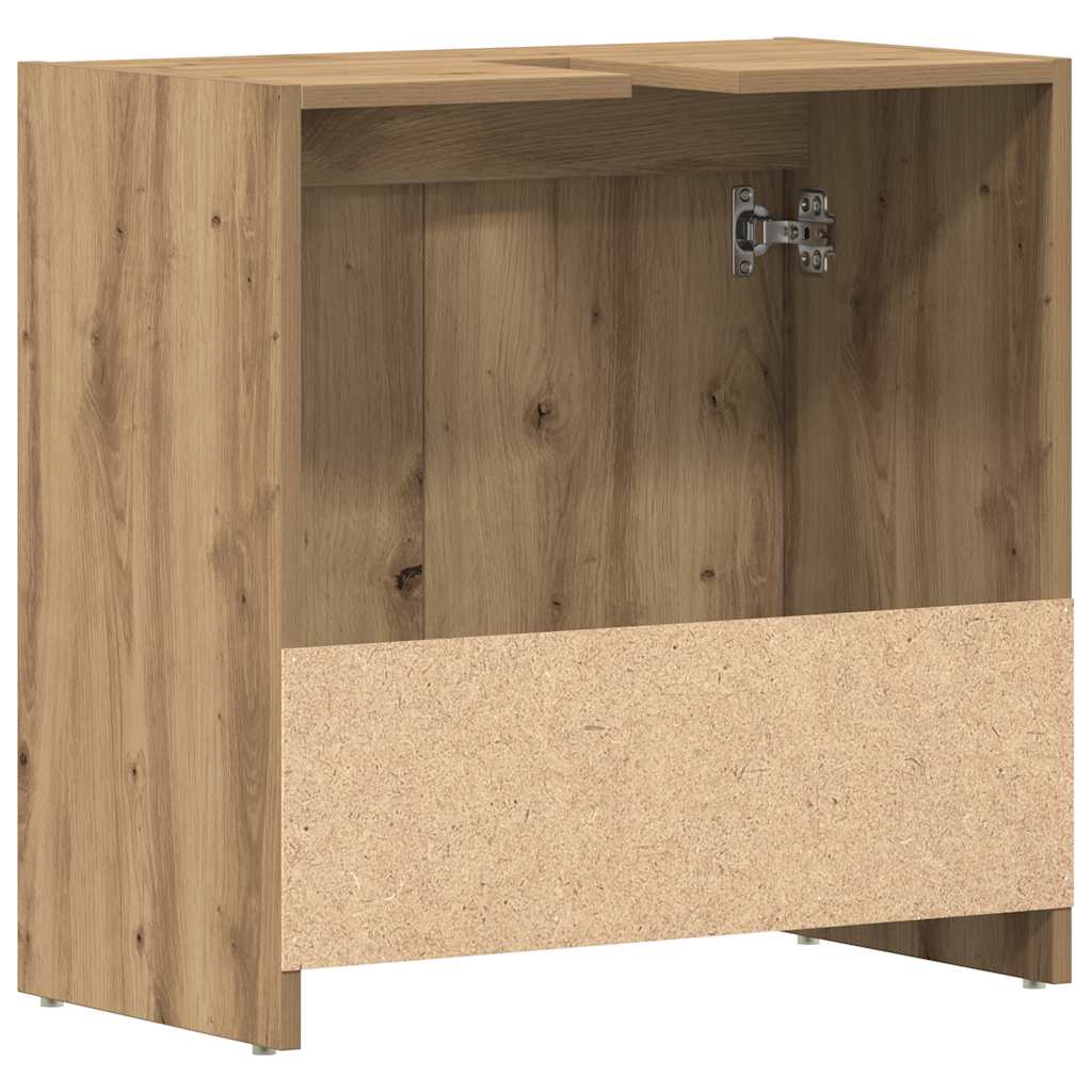 Meuble sous-lavabo chêne artisan 60x33x60 cm vidaXL