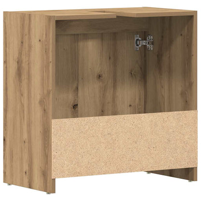 Meuble sous-lavabo chêne artisan 60x33x60 cm vidaXL
