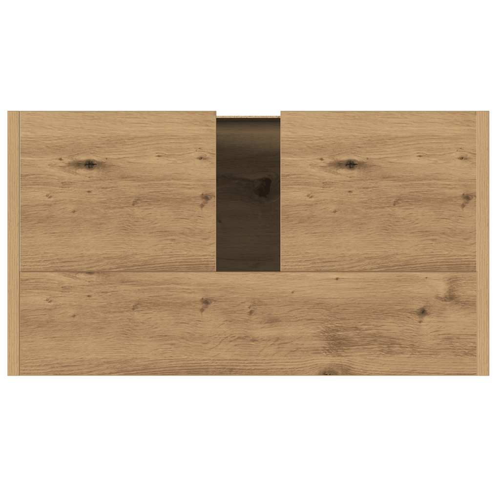 Meuble sous-lavabo chêne artisan 60x33x60 cm vidaXL