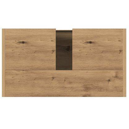 Meuble sous-lavabo chêne artisan 60x33x60 cm vidaXL