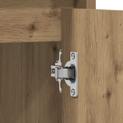 Meuble sous-lavabo chêne artisan 60x33x60 cm vidaXL