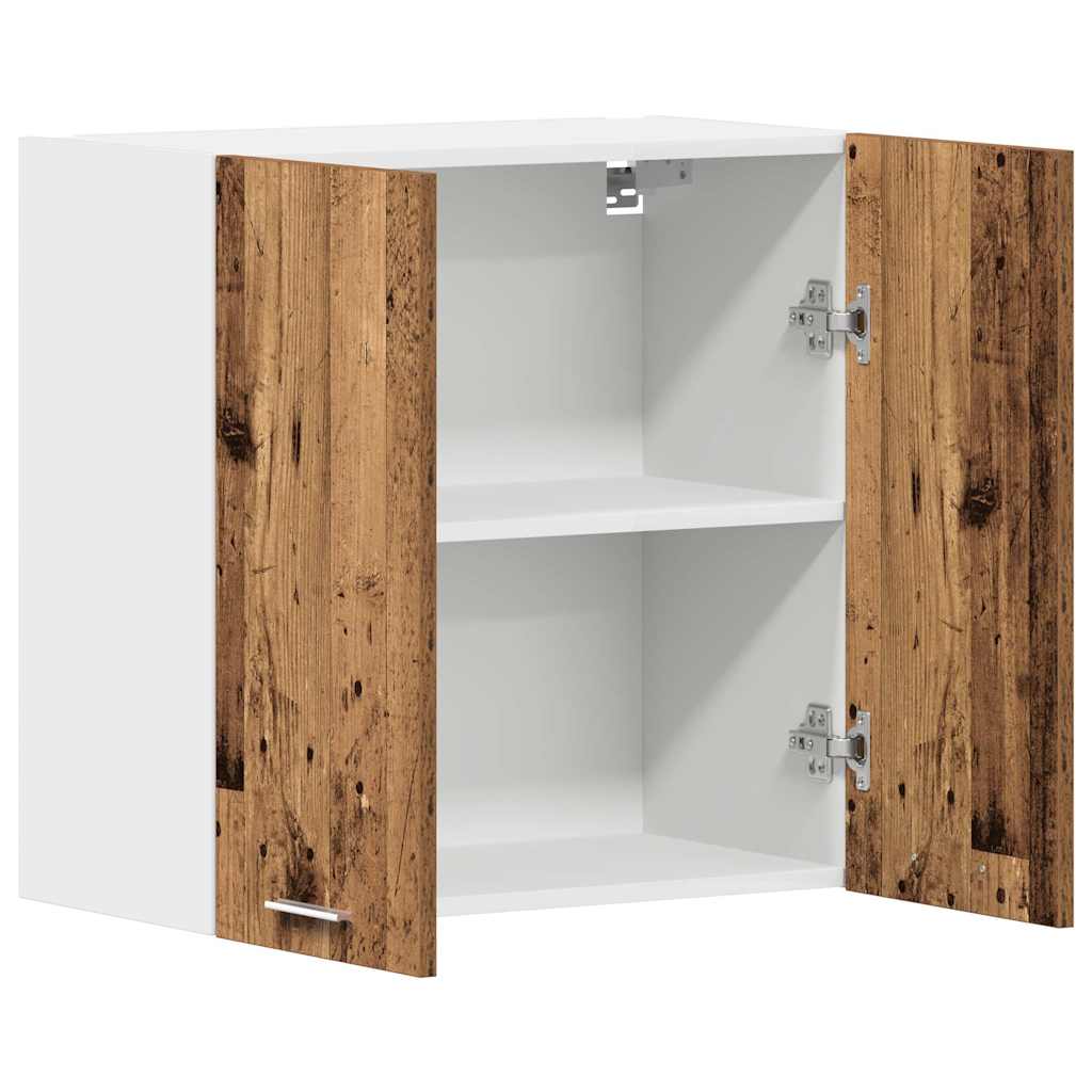 vidaXL Meuble haut de cuisine Lyon aspect bois de récupération 60x31x60 cm bois d'ingénierie