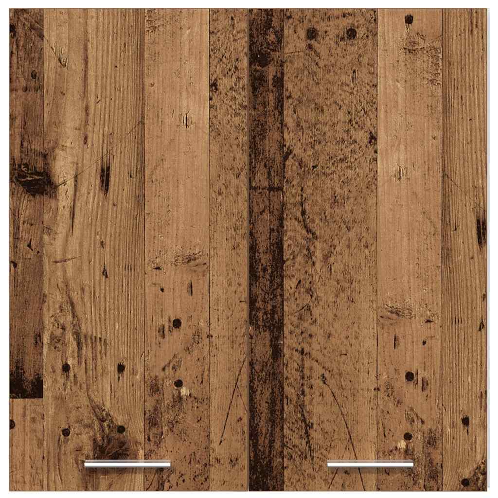 vidaXL Meuble haut de cuisine Lyon aspect bois de récupération 60x31x60 cm bois d'ingénierie