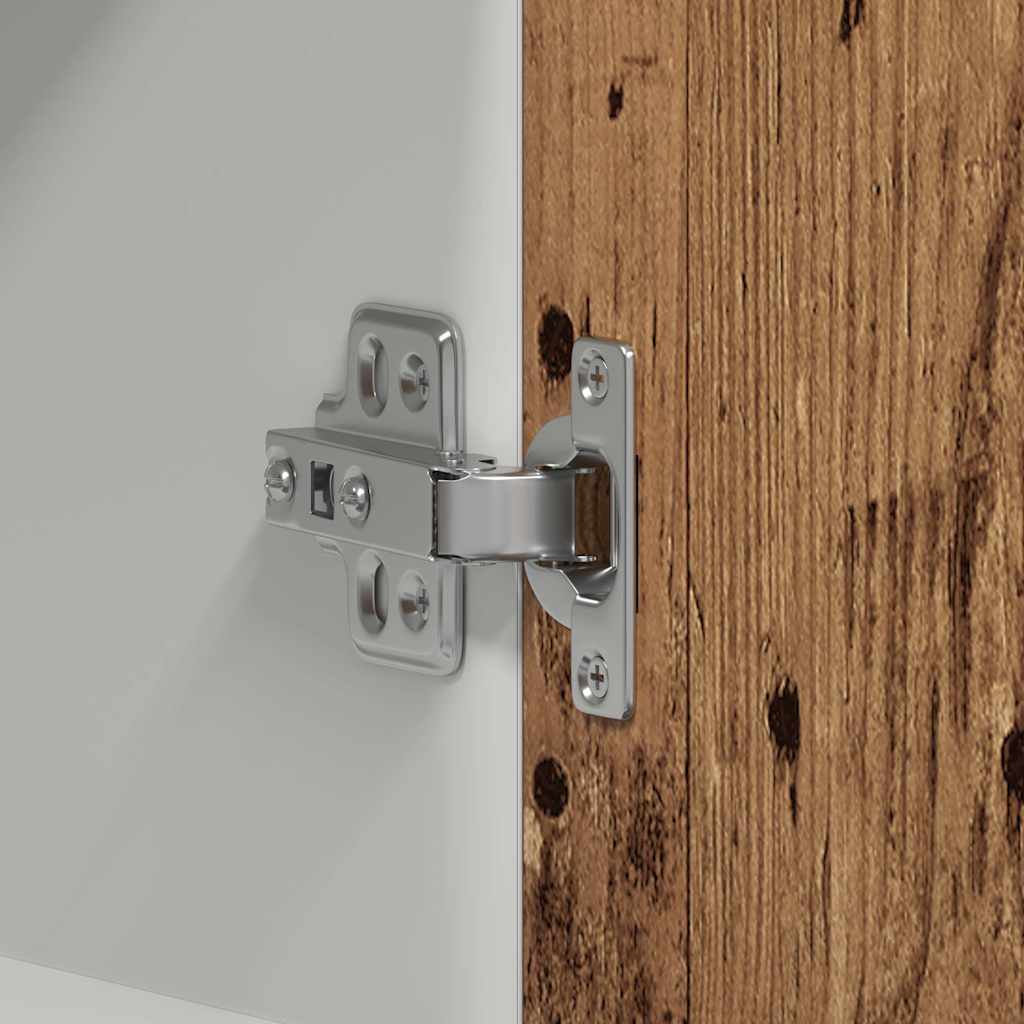 vidaXL Meuble haut de cuisine Lyon aspect bois de récupération 60x31x60 cm bois d'ingénierie