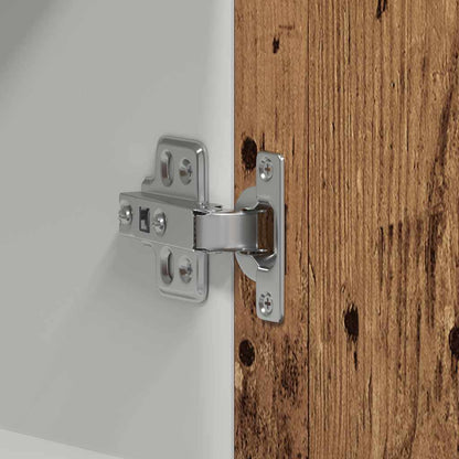 vidaXL Meuble haut de cuisine Lyon aspect bois de récupération 60x31x60 cm bois d'ingénierie