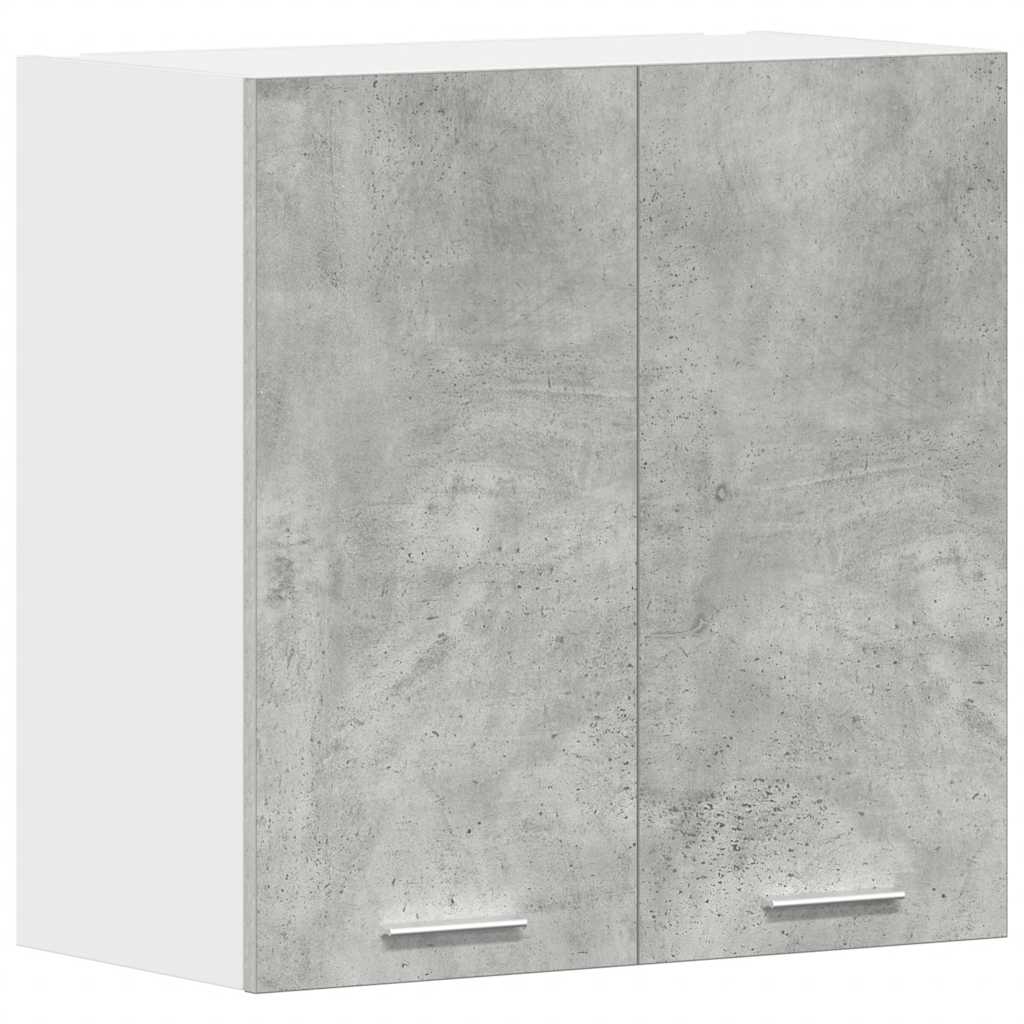 vidaXL Meuble haut de cuisine gris béton 60x31x60 cm bois d'ingénierie
