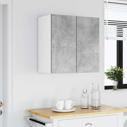 vidaXL Meuble haut de cuisine gris béton 60x31x60 cm bois d'ingénierie