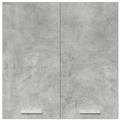 vidaXL Meuble haut de cuisine gris béton 60x31x60 cm bois d'ingénierie