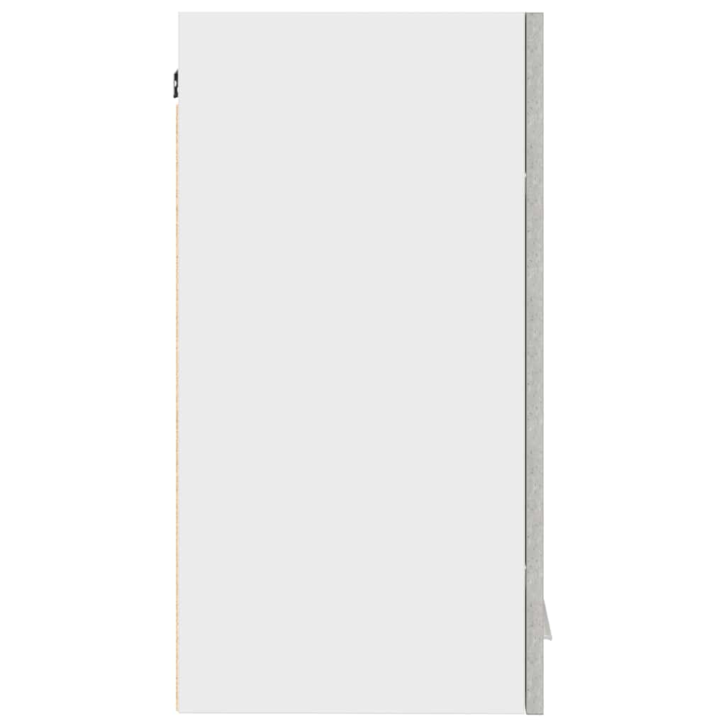vidaXL Meuble haut de cuisine gris béton 60x31x60 cm bois d'ingénierie